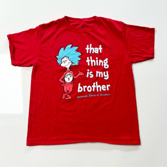 Universal Thing 1/Thing 2 Brother/Sister Tees T-Shirts - Picture 3 of 10